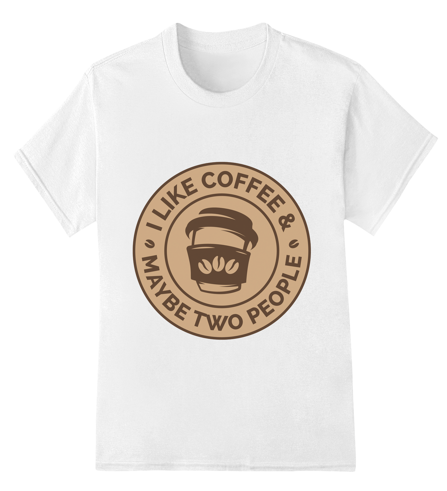 Coffee And 2 Friends Womens Short Sleeve Shirts