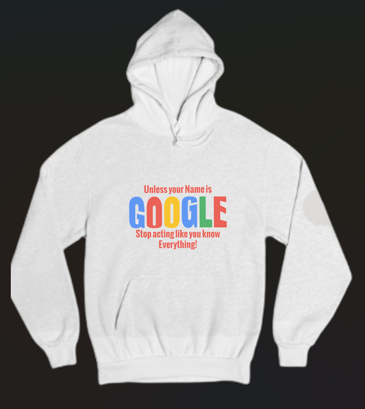 Are You Google? Womens Hoodie