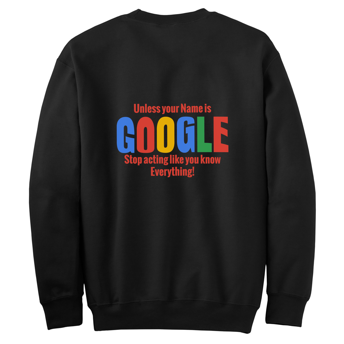 Are You Google? Womens Crewneck Sweater